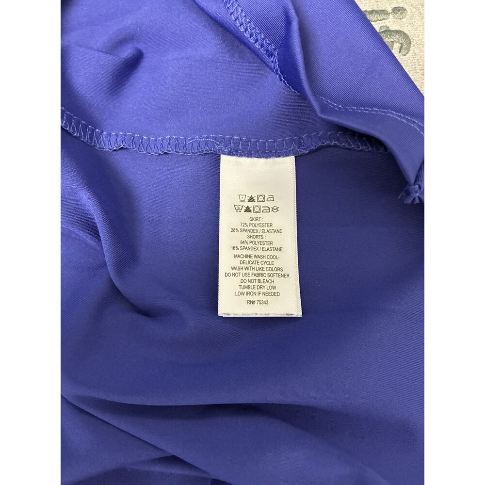 Tommy Bahama Women's Pleated Golf Skort Women’s Size Large Active Tennis Purple - Picture 13 of 13